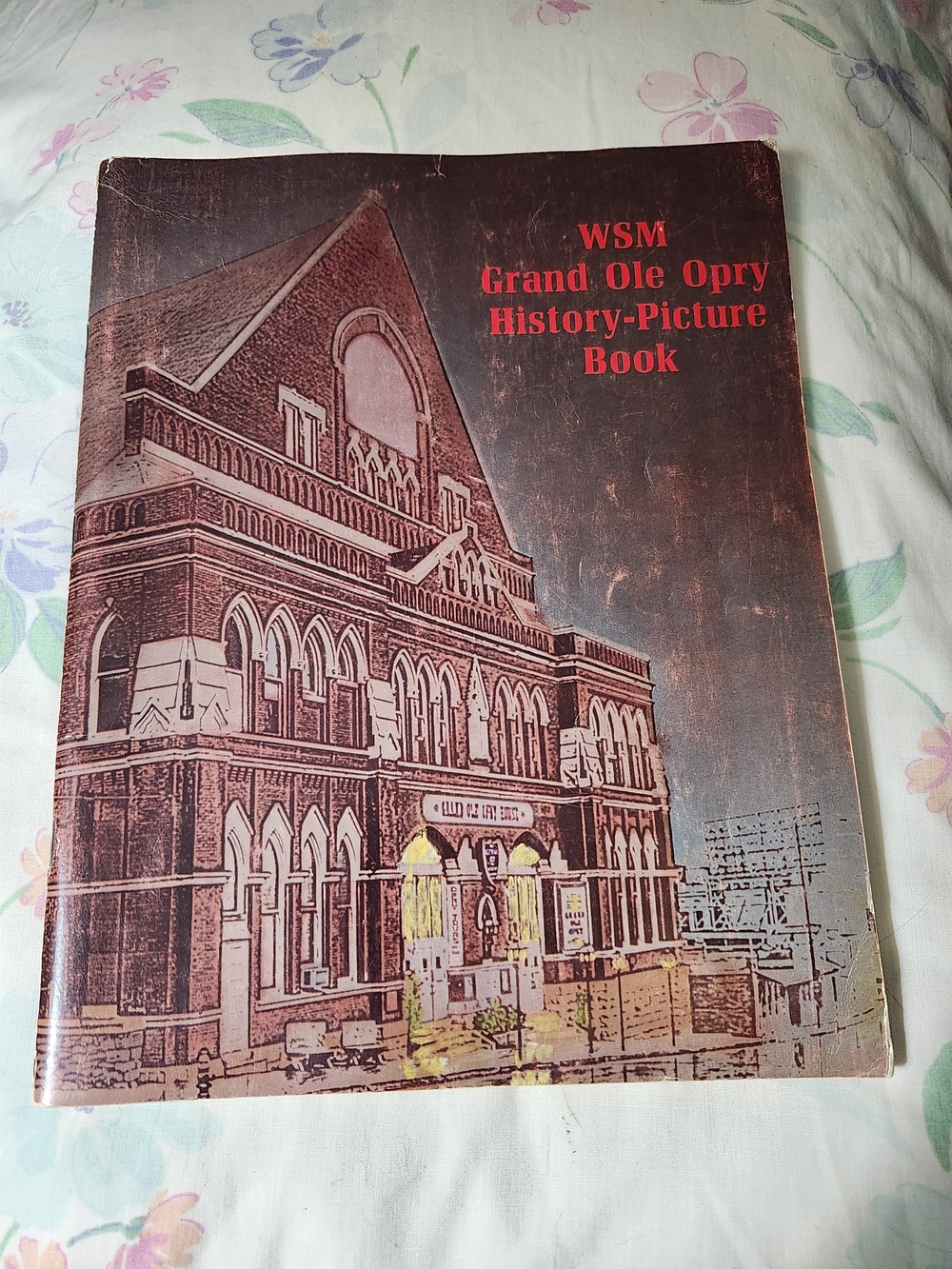 Vintage 1973 WSM Grand Ole Opry History-Picture Book Souvenir Program